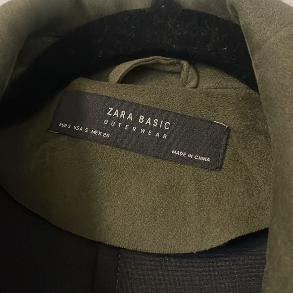 Zara Suede Biker Jacket - Picture 2 of 5